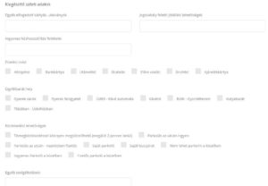 lakberendezési és építőipari katalógus egyéb szolgáltatások és információk